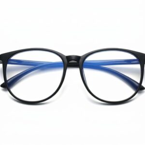 BLACK BLUE ROUND GLASSES 20% off