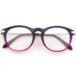PURPLE PINK OMBRE ROUND GLASSES 20% off